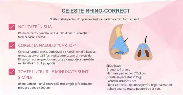 Cumpără Rhino-Correct în România: Unde poți găsi acest remediu