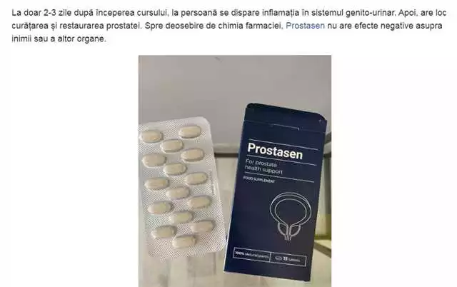 Cum Funcționează Prostasen?