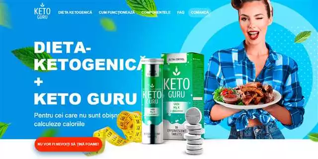 Keto Guru la Cluj – Cumpără acum și începe dieta ketogenică | Suplimente alimentare pentru slăbire eficientă