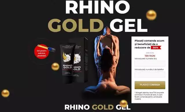 Rhino Gold Gel cumpara in Sovata: Ingrediente, pret si recenzii | Farmacie Online